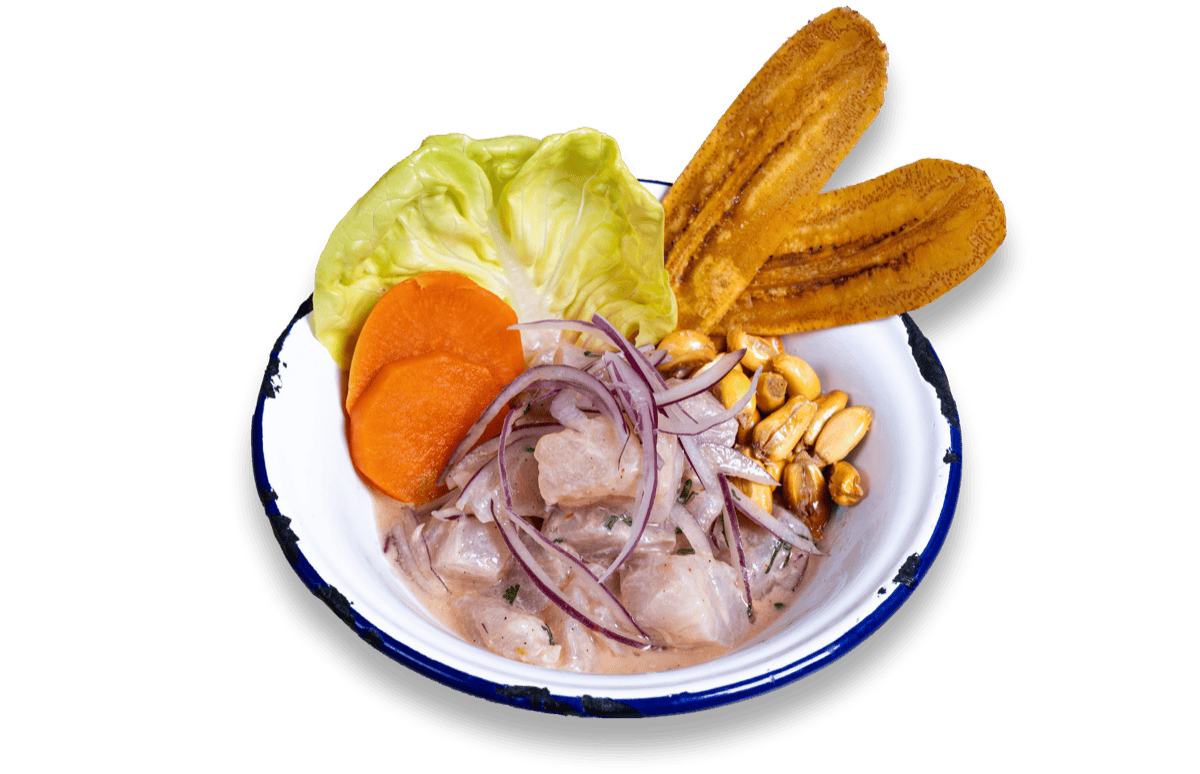 Ceviche – frischer peruanischer Fisch mit Limette und Rocoto-Chilli